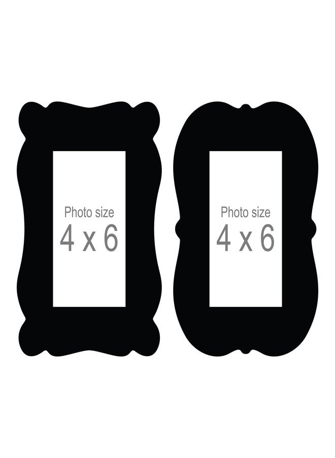 Creative Arts n Frames مجموعة إطارات صور خشبية من كرييتف آرتس إن فريمز، مقاس 4 × 6 بوصة، قطع ديكور منزلي، ديكور حائط لغرفة المعيشة، ذكرى سنوية، عيد ميلاد (مجموعة من إطارين للصور، مقاس الصورة 4 × 6 بوصة، مقاس الإطار 7 × 9 بوصة) - Image 3